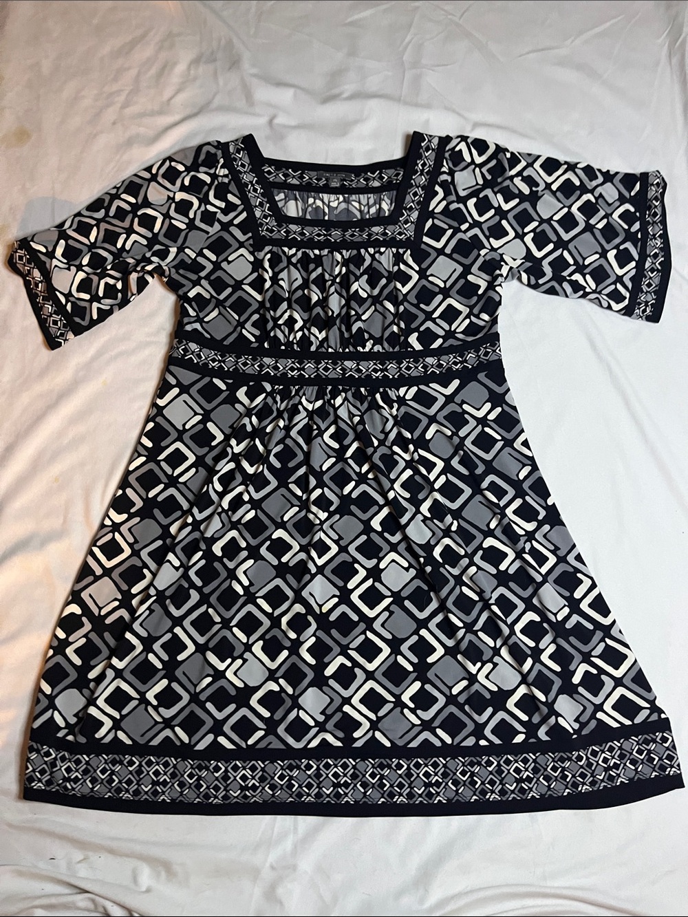 Apt.9 Geometric Print Dress